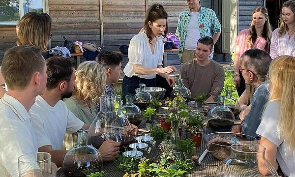 Green Bubble - Flaschengarten-Workshop