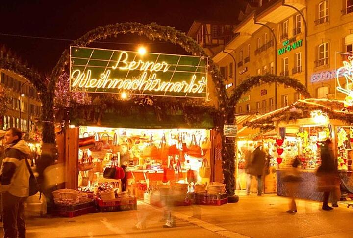 Weihnachtsmarkt Bern auf dem Waisenhausplatz