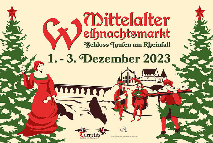 Mittelalter-Weihnachtsmarkt auf Schloss Laufen