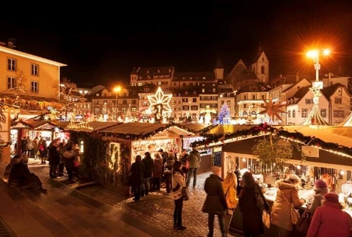 Die Basler Weihnacht, grösster Weihnachtsmarkt der Schweiz