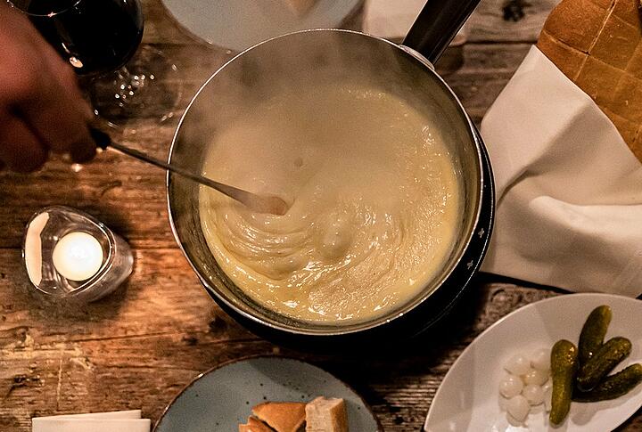 Fondue Stübli am "Huusberg" im Hillz